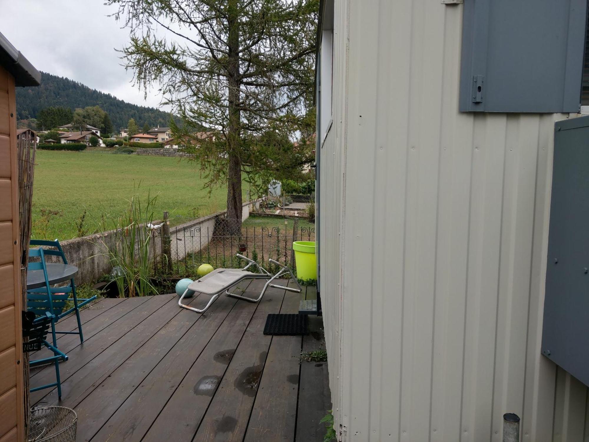 La Roulotte Appartement Travers Buitenkant foto